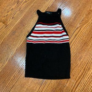Striped crop top (small)